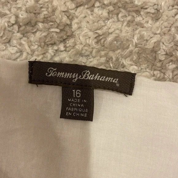 Tommy Bahama Two Palms Linen Skirt Size 16 - Picture 10 of 11